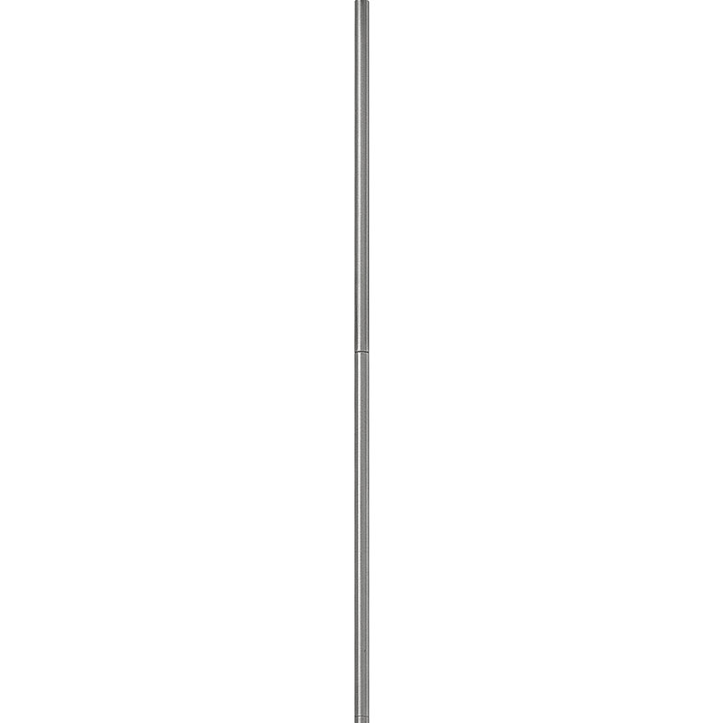 12-in Steel Accessory Stem, Brushed Nickel