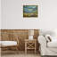 "Flowers By Stormy Beach", art mural encadré par Sheila Finch-1655958870-1655958871