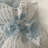 Winter Fresh Flurries Holiday Wreath Handmade Deco Mesh