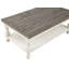 Table basse à 4 pieds avec rangement Cisbrough