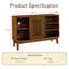 Buffet 47,75 "x 15,75" Mid Century
