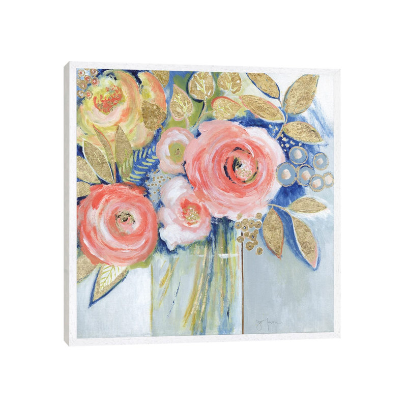 Metallic Bling, 45.72 cm H x 45.72 cm W, White
