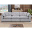 Canapé modulaire à 3 places, siège moelleux, coussins larges, 2 coussins pour les accoudoirs et 2 coussins décoratifs-649612235