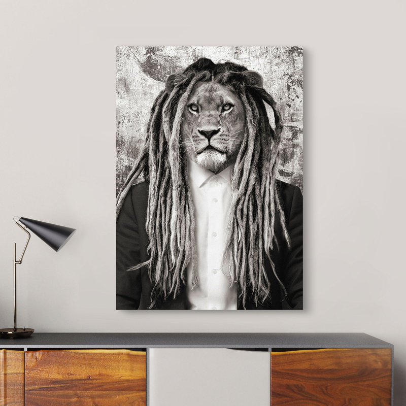 Wild Child by VizLab - Wrapped Canvas Art Prints, 80cm H x 60cm W x 4cm D