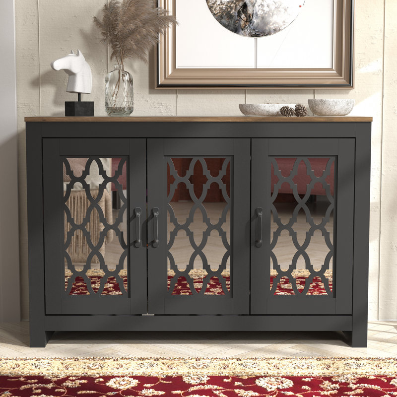 Chessani 16 Pair Shoe Storage Cabinet, Black