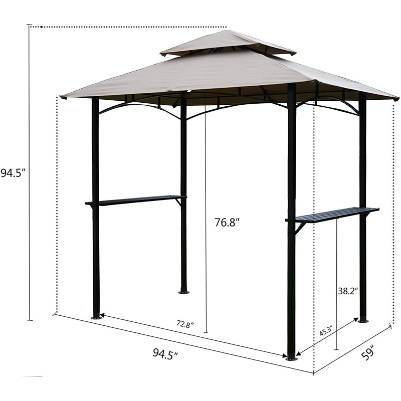 Andra Soft Top BBQ Canopy