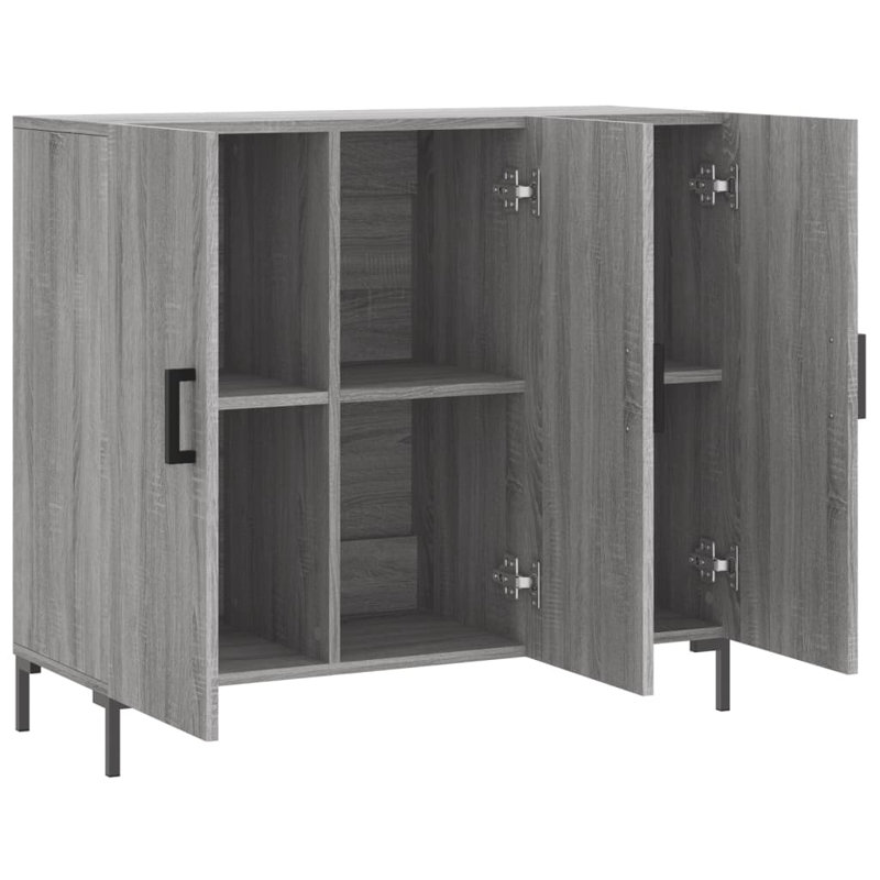 Meela 90cm Sideboard, Grey Sonoma