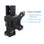 Fixation de support de moniteur de hauteur réglable pour installation de cellules Mount-It | Convient aux écrans de 17 po à 32 po