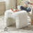Catargiu Faux Fur Upholstered Ottoman-800239421