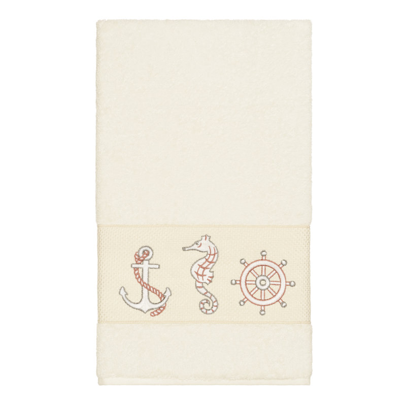 Serviette de bain Easton, Crème