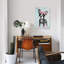 « doux frenchie » par barruf, reproduction d’impression sur toile tendue-73620456-73620457-73620458