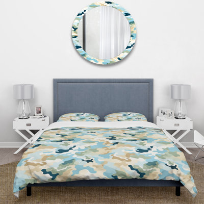 Oasis Camouflage Blend Duvet Cover
