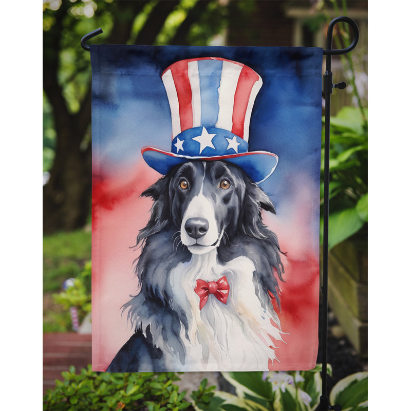 Drapeau patriotique du jardin américain, Borzoi