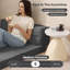 Canapé-lit pliant, canapé-lit convertible avec matelas pliable Pilow, canapé-lit escamotable 2 en 1, chaise pliante portative, canapé-lit confortable, salon, chambre à coucher, gris-1000862723-1001385369
