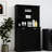 Bathroom Cabinet With Two Compartments - Black. Made Of E1 , Stable And . 150Lbs Load-Bearing Capacity. Space Optimization Adjustable Shelves. Separate Laundry Easily Removable Bags. Special Square-536578437