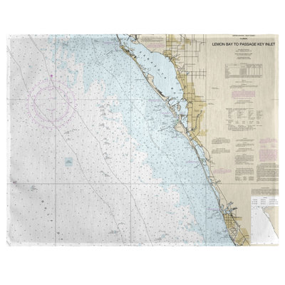 Polyester Cities & Maps Rectangle Placemat