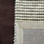 Tapis gris / multicolore Allessa tissé à la main-590213479