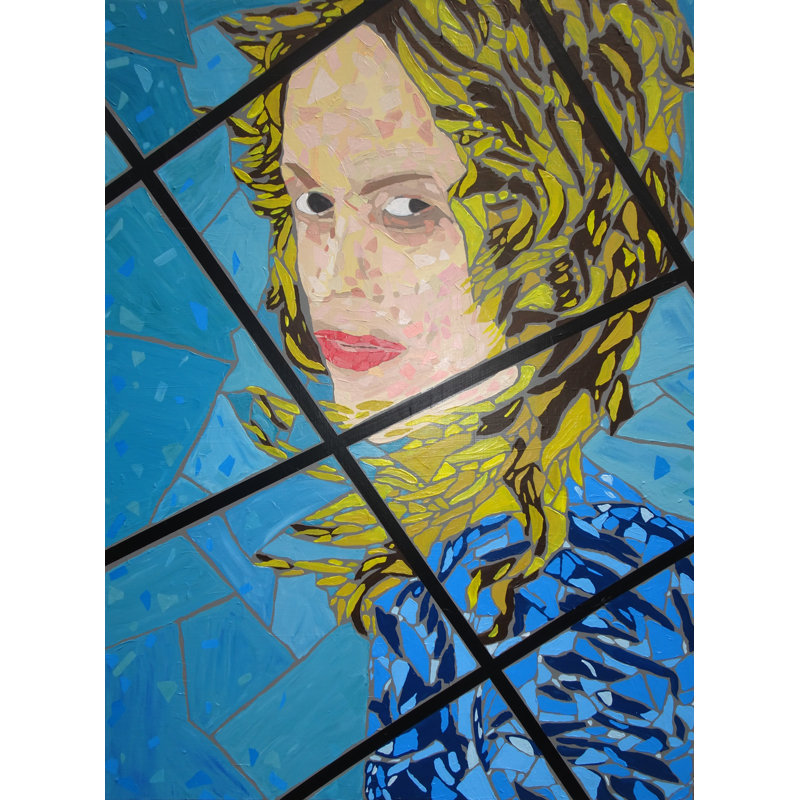 Madonna-Ray Of Light Painting by Eddie Bruckner