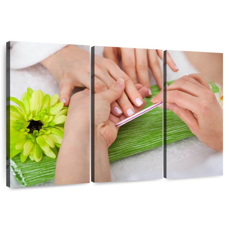 Kerrick Spa Nail Salon, 32" H x 50" W