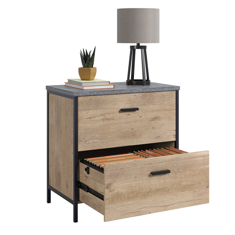 Lateral File, Brown finish