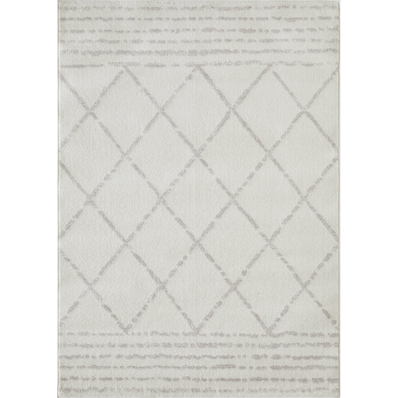 Christine Bennita Cream Area Rug, Rectangle 2' x 3'