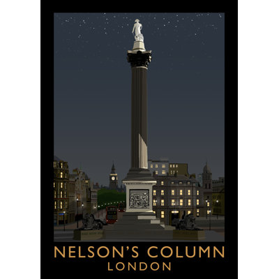 Nelsons Column by Richard O'Neil - Print