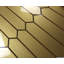 Secret Dimensions 3 in. x 12 in. Diamond Grade Glass Reverse Beveled Subway Decorative Kitchen & Bathroom Wall Tile