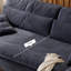 Canapé-lit en chenille bleu foncé Loveseat-489995988