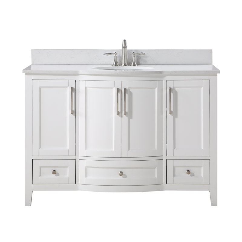 Ensemble de meuble-lavabo simple 48 po Aleeshba