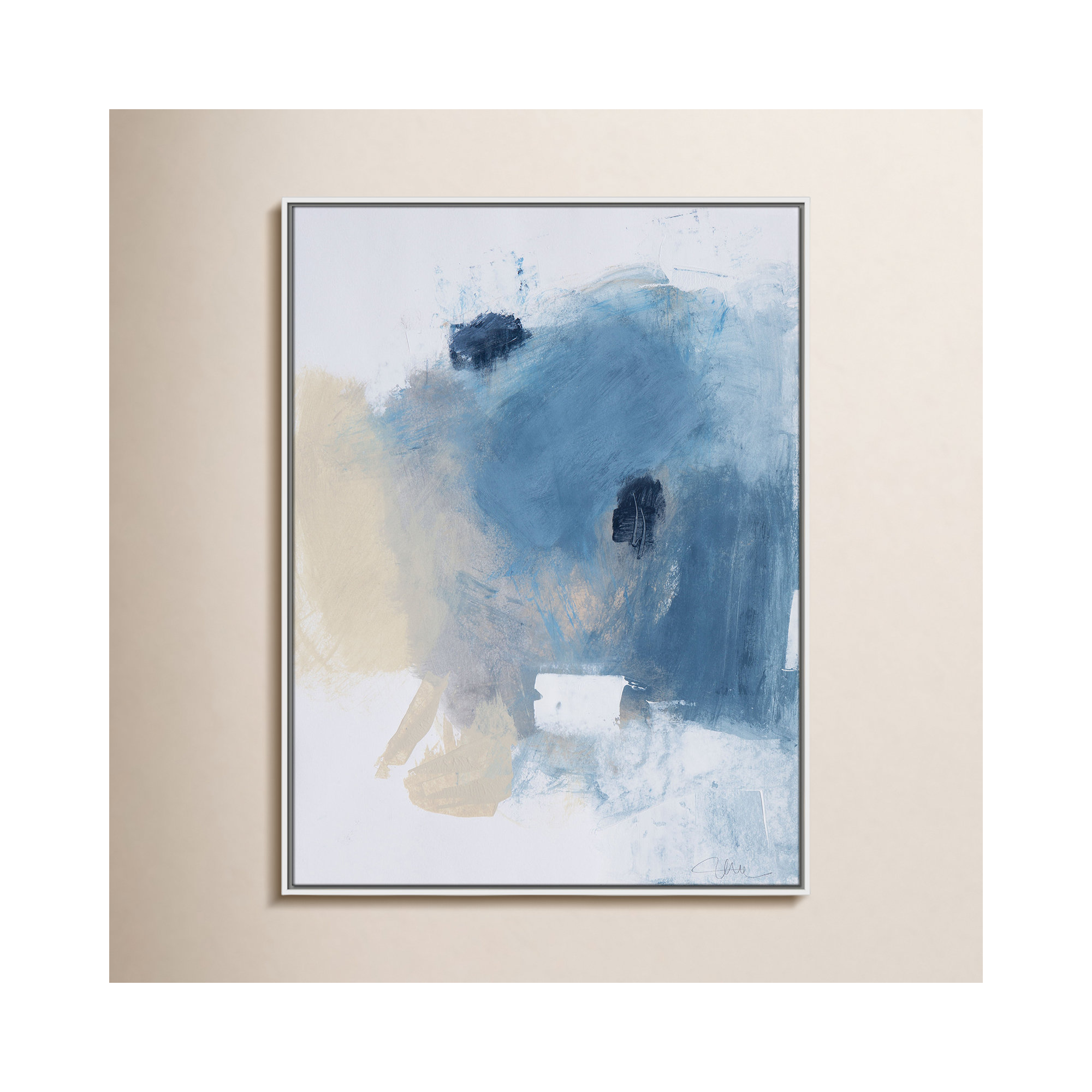 Coastal Carnival I Print by Casa Fine Arts, 41.5" H x 31.5" W x 2" D, White Floater Framed Canvas, No Mat