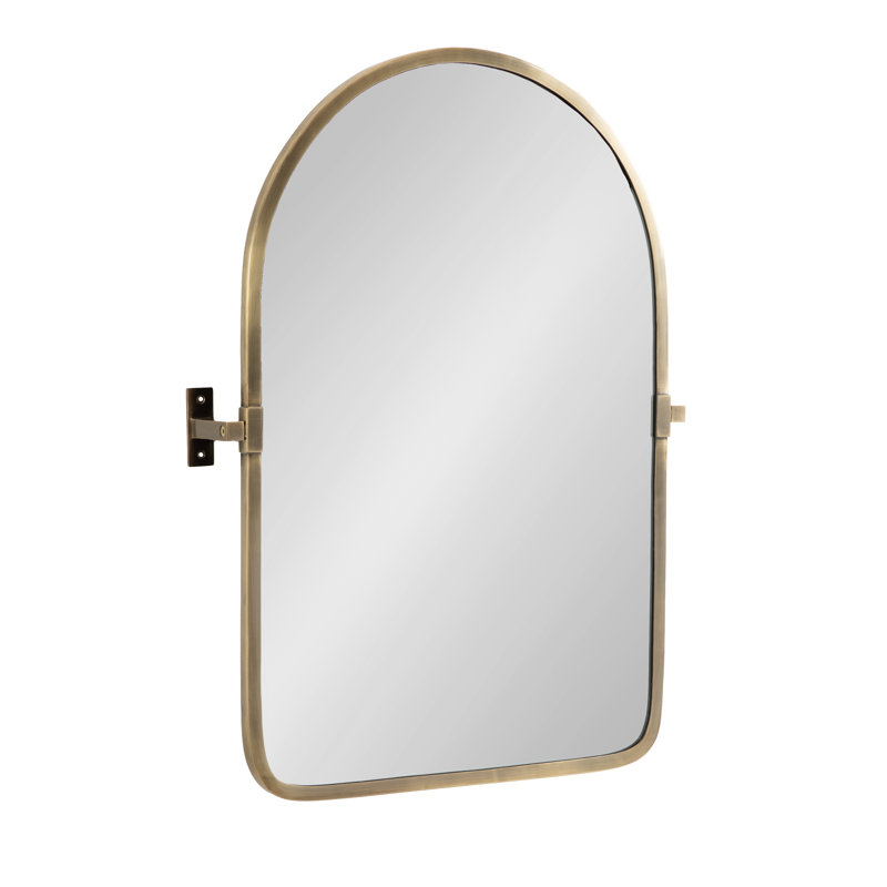 Elijah Metal Arched Pivot Mirror
