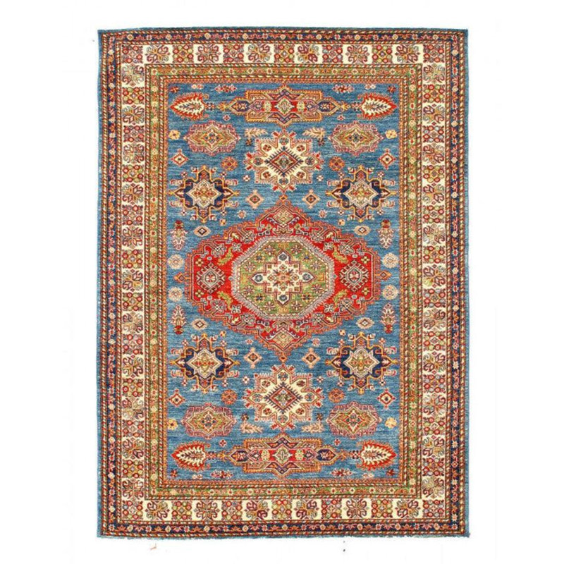 Oriental Area Rug in Light Blue