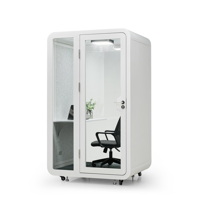 Grande salle de réunion modulaire blanche