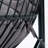 FOLDING DOUBLE SWING CHAIR W/CUSHION