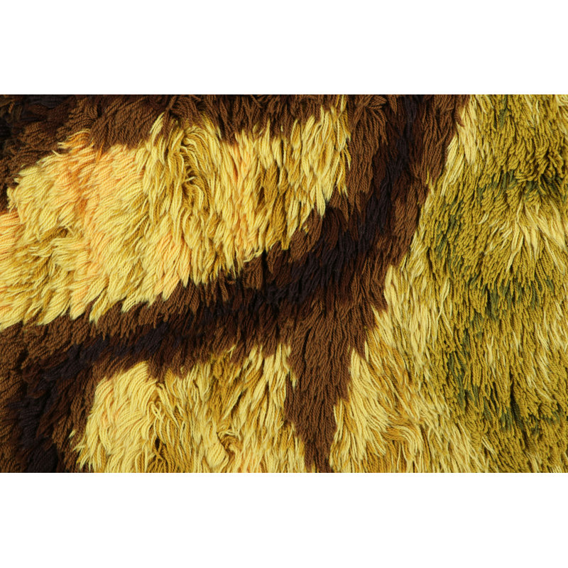 One-of-a-Kind 3’10x6’ Hand Knotted Area Rug