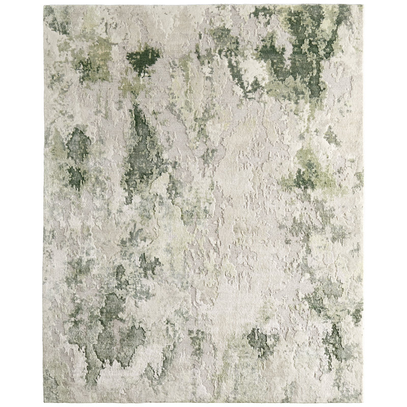 Tapis ivoire Teyvon, Rectangle 8 pi 6 po x 11 pi 6 po