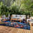 Nourison Color Splash 9' x 12' Multicolor Coastal, Nautical & Beach Rug-117953321