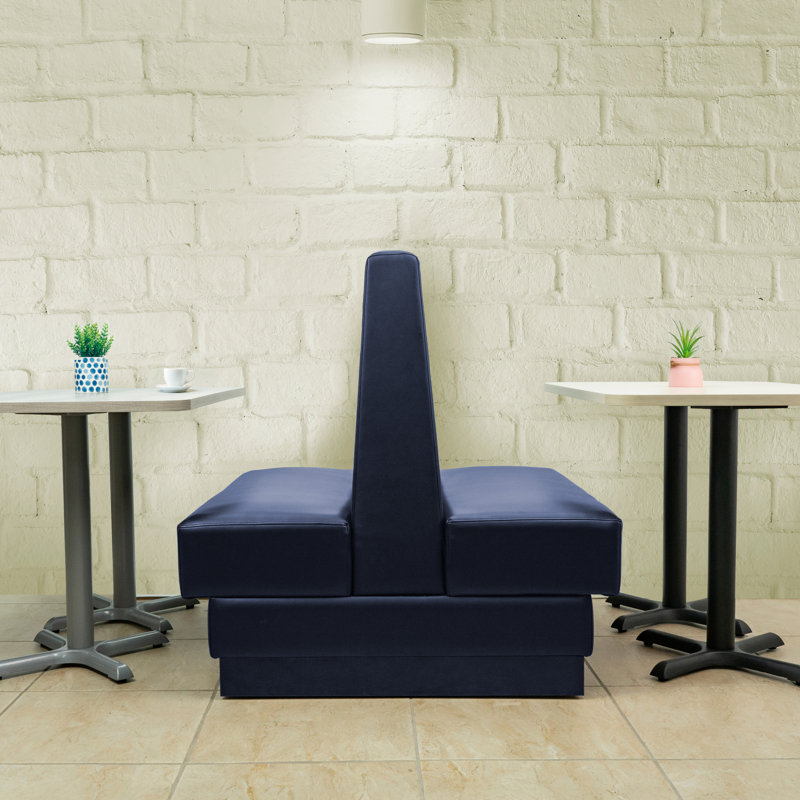 Banquette de restaurant double face - bleu marine, Marine