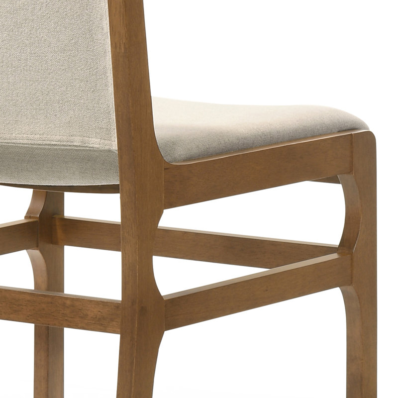 Haixin 5-Piece Rectangular Dining Set, Wheat