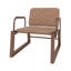 Fauteuil d'appoint pourquoi en acier rembourré pourquoi Corten-1231530013-1231530086