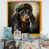 Gold Picture Framed Canvas