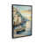 Satin Black Floater Framed
