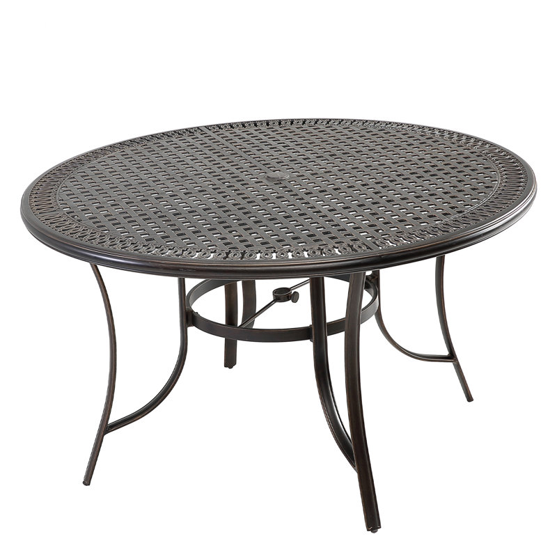 Table de salle à manger Bargnare, H 33 po x l 60 po x P 60 po