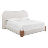 Knowles Upholstered Scalloped Bed