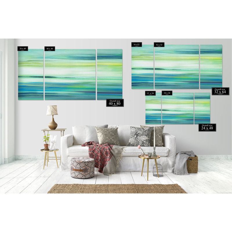 Une impression de qualité supérieure au-dessus du bleu, impression sur toile tendue, reproduction d’art sur toile tendue
