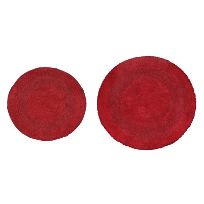 Zorica 100% Cotton Bath Mats (Set of 2)