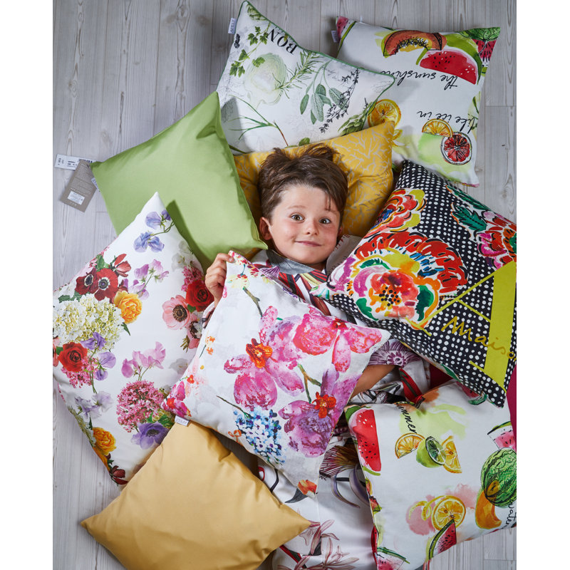 Summer Garden Square Cushion, 48 x 48cm