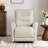Genuine Leather Triple-motor Power Swivel Glider Recliner with Power lumbar support & headrest-118348380
