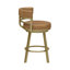 Tabouret de bar pivotant Sorrento, sans accoudoirs, en métal, hauteur comptoir ou bar-1313530399-1313530397