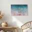 Art mural sur toile Gallery Wrap pour le salon, la chambre à coucher, le bureau ou le vestibule - décoration murale décorative avec herbe étoilée-129336167-129336168